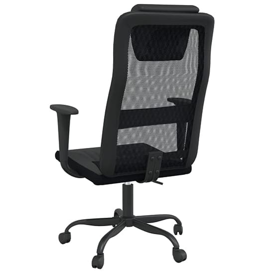 Salvo Mesh Fabric Home And Office Chair In Black_5