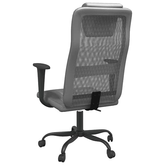Salvo Mesh Fabric Home And Office Chair In Grey_5