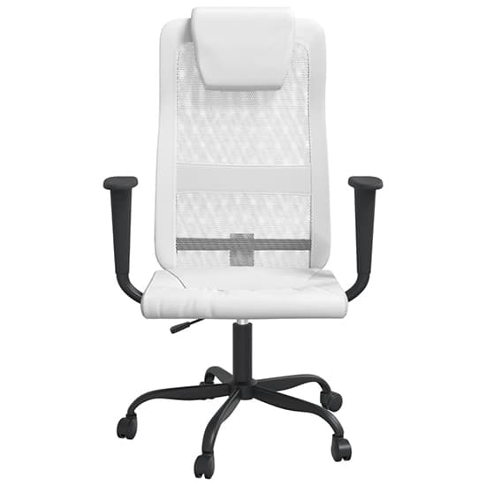 Salvo Mesh Fabric Home And Office Chair In White_3