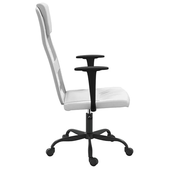 Salvo Mesh Fabric Home And Office Chair In White_4