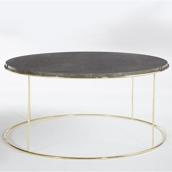 Salvo Wooden Coffee Table Round In Dusky Marble Effect_2