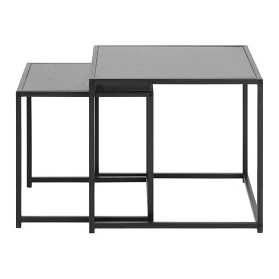 Salvo Wooden Nest Of 2 Tables Square In Ash Black_3
