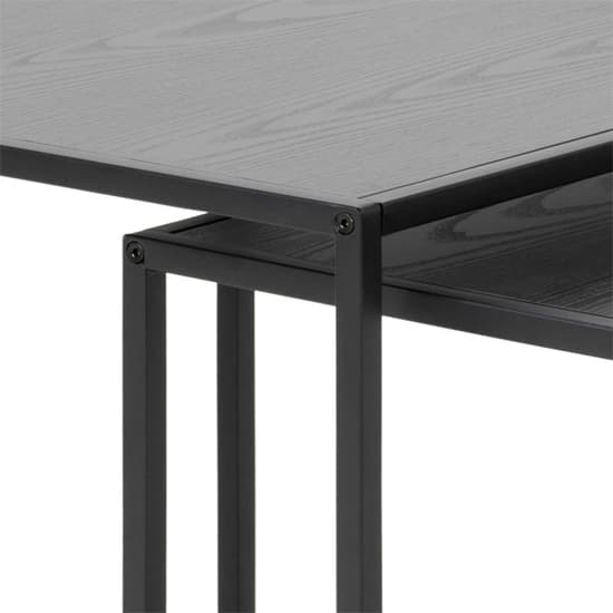 Salvo Wooden Nest Of 2 Tables Square In Ash Black_5