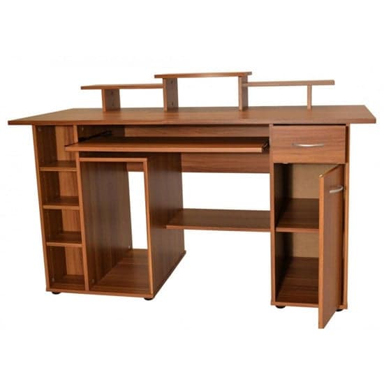 Sawtry Wooden Computer Desk In Walnut_2