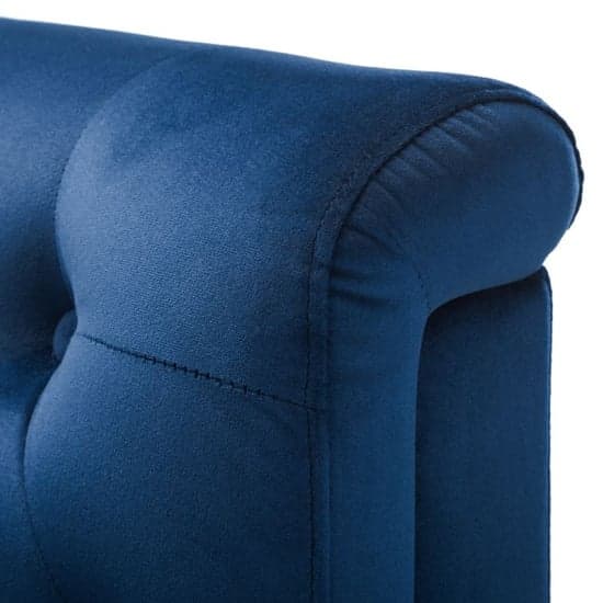Sadaf Velvet Armchair In Blue_4