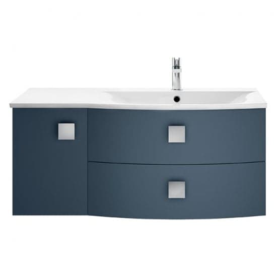 Sane 100cm Right Handed Wall Vanity With Basin In Mineral Blue_1