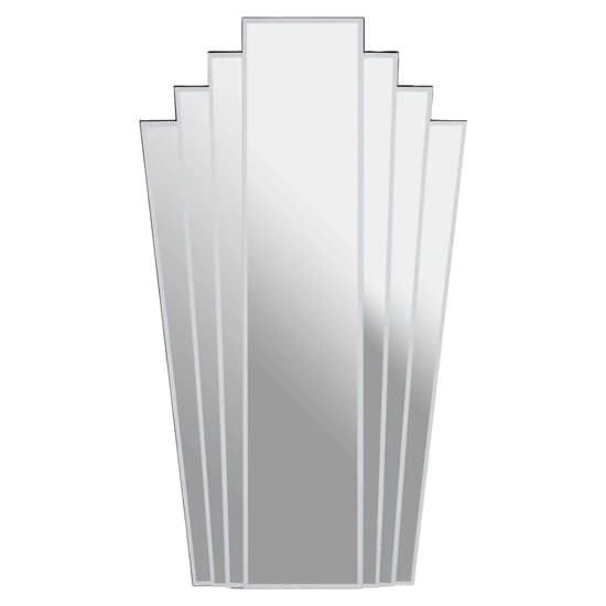 Sanford Art Deco Wall Mirror With Art Deco Inspired Frame Furniture