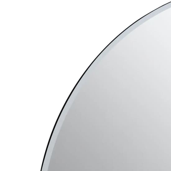 Sanford Small Round Wall Mirror With Mirrored Frame_3