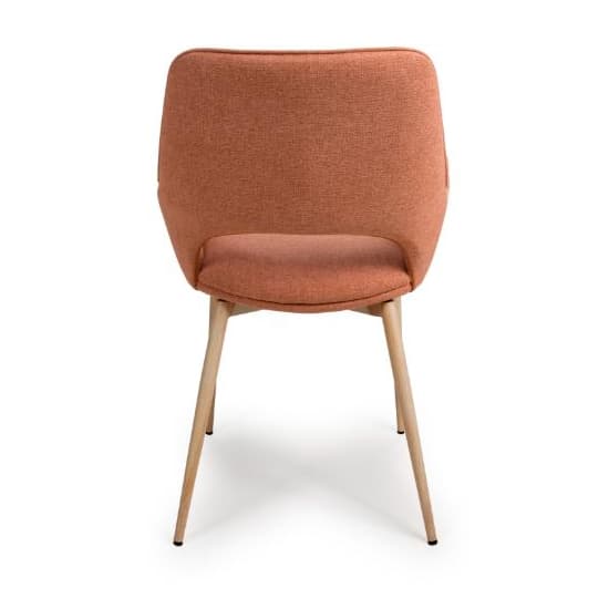 Sanremo Brick Fabric Dining Chairs In Pair_5