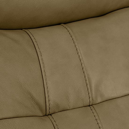Santino Leather Electric Recliner 3 Seater Sofa In Brown_3