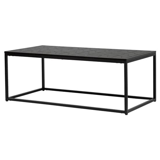 Sarnia Wooden Coffee Table In Matte Black_2