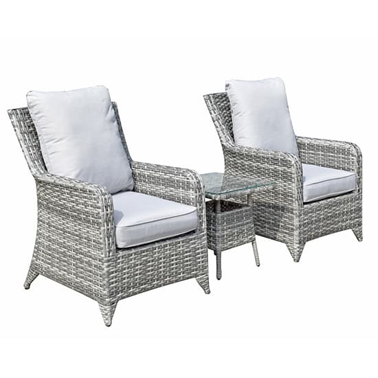 Savvy Weave 3 Piece High Back Lounge Set With Table In Grey_3