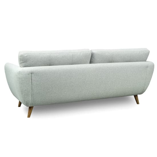 Scaly Fabric 2 Seater Sofa In Grey_5