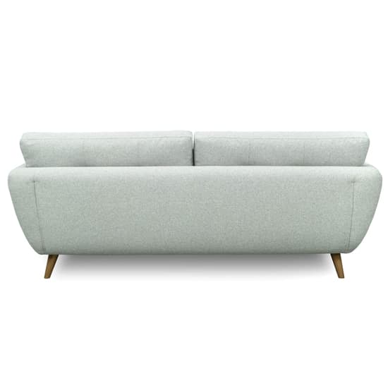 Scaly Fabric 3 Seater Sofa In Grey_4