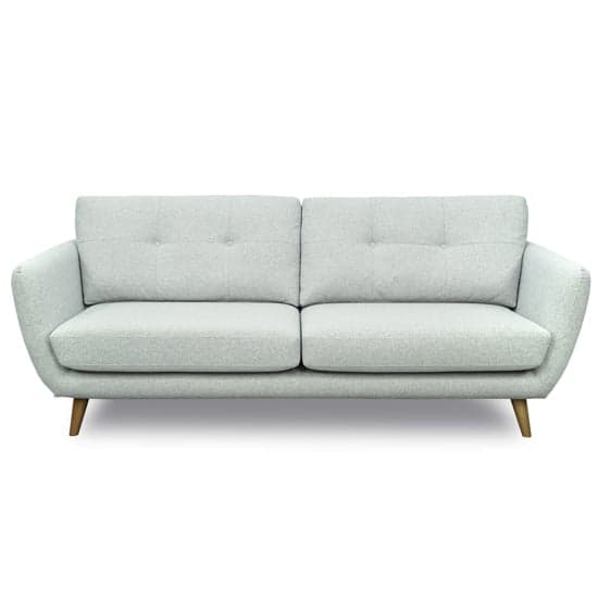 Scaly Fabric 4 Seater Sofa In Grey_2