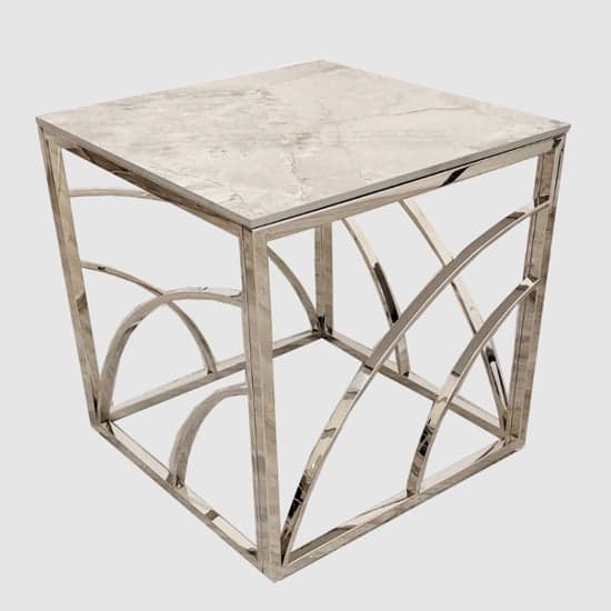 Seattle Sintered Stone Top Lamp Table In Stomach Ash Grey_2