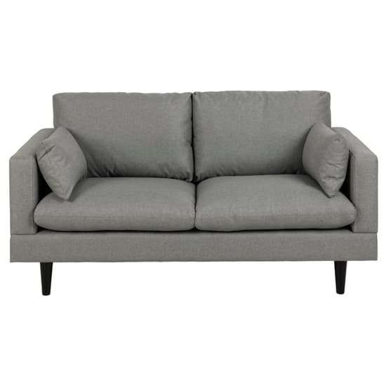 Sedgewick Fabric Upholstered 2 Seater Sofa In Light Grey_2