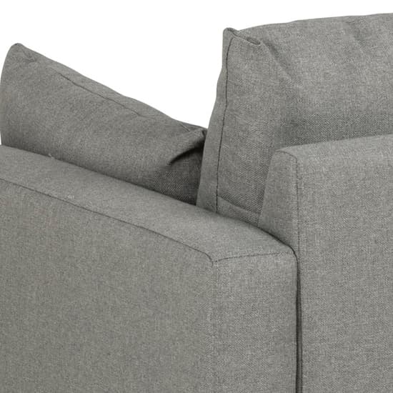 Sedgewick Fabric Upholstered 2 Seater Sofa In Light Grey_5