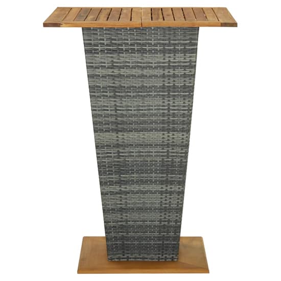 Selah 80cm Wooden Top Bar Table With Poly Rattan Base In Grey_3