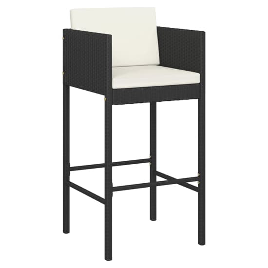 Selah Large Wooden Top Bar Table With 2 Avyanna Chairs In Black_4