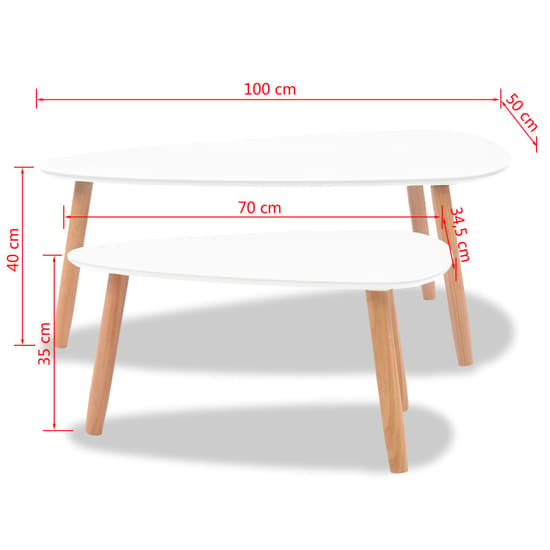 Senen Wooden Set Of 2 Coffee Tables In White_5