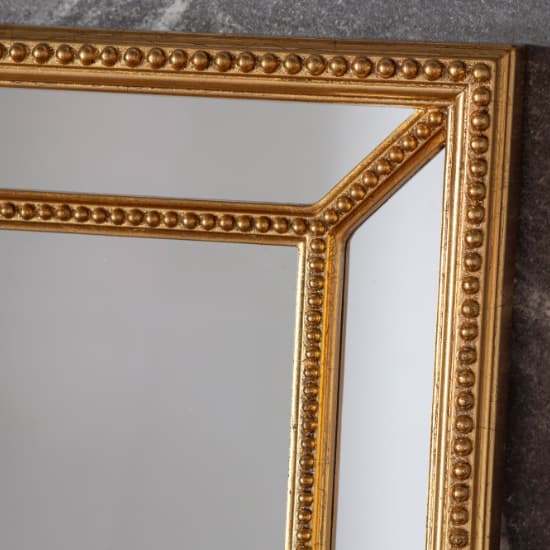 Sentara Rectangular Wall Mirror In Gold Frame_3