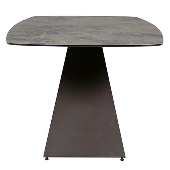 Seta Large Rectangular Stone Dining Table With Black Metal Base_3