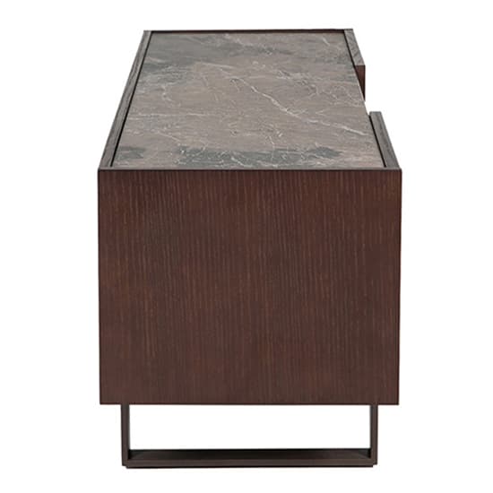 Seta Wooden TV Stand With Stone Top In Espresso_3