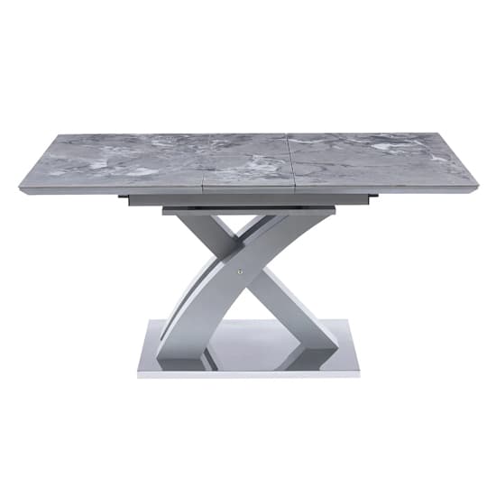 Seville Extending Sintered Stone Dining Table In Grey Effect_3