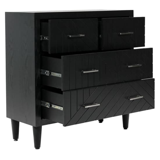 Sewell Wooden Chest Of 4 Drawers In Black_3