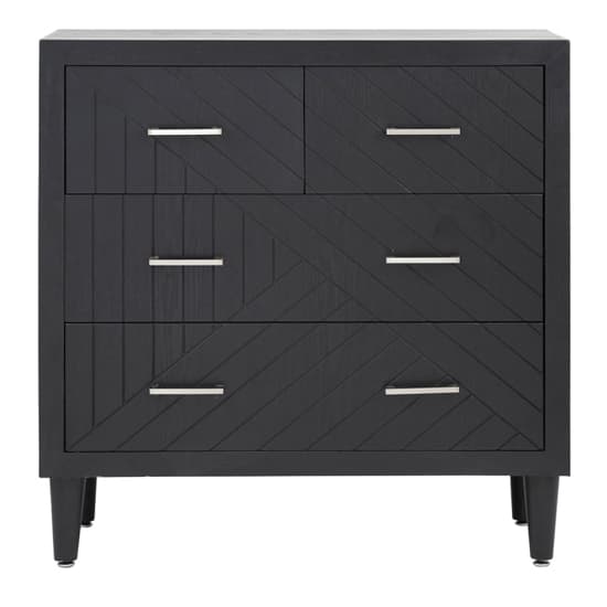 Sewell Wooden Chest Of 4 Drawers In Black_4