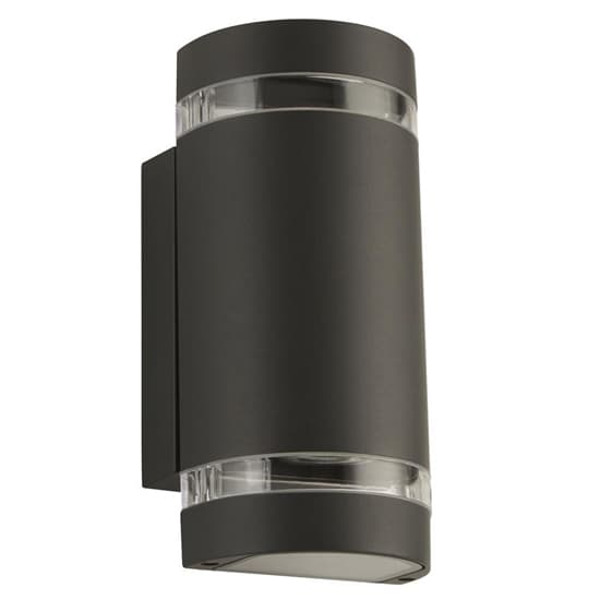 Sheffield LED Outdoor 2 Lights Wall Light In Grey_2