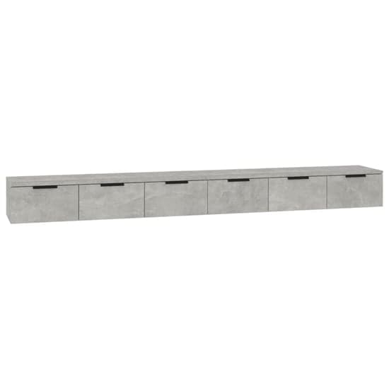 Sierra Wall Hung Wooden TV Stand With 6 Drawers In Concrete Effect_3