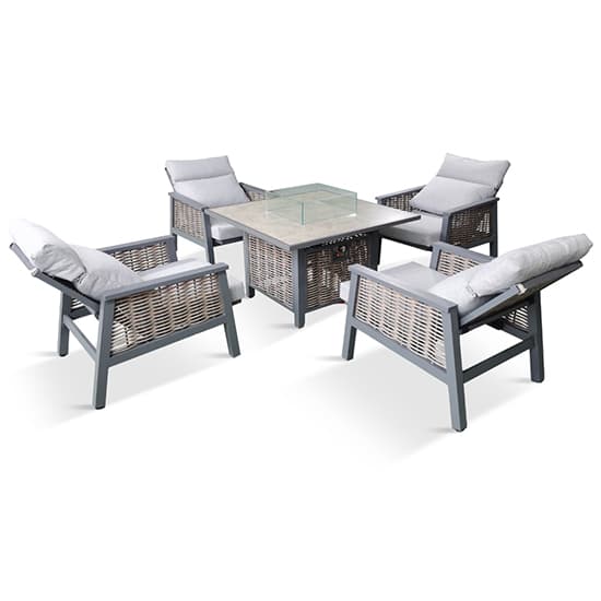 Silas Aluminium Relaxer Set With Gas Firepit Table_3