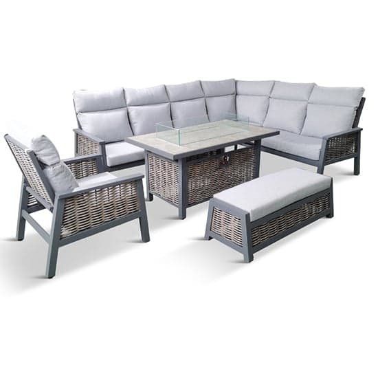 Silas Modular Dining Set With Chair And Gas Firepit Table_2