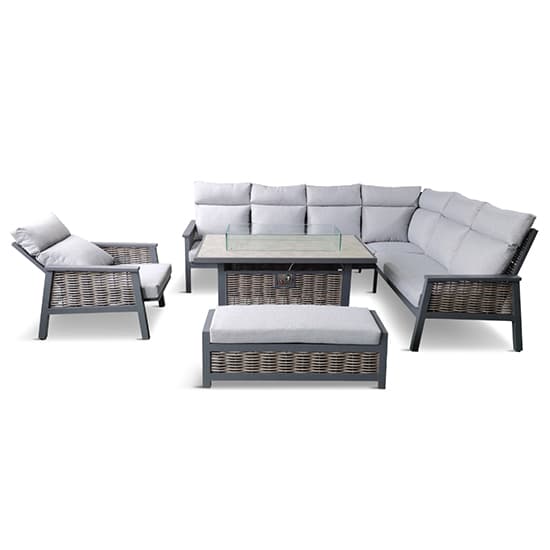 Silas Modular Dining Set With Chair And Gas Firepit Table_3