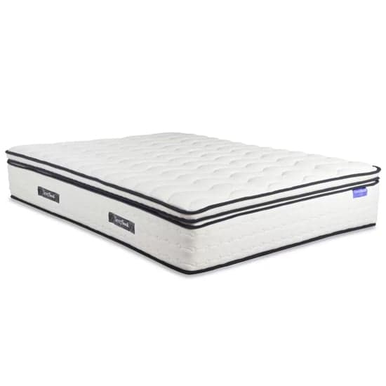 Silvis Space Pocket Sprung Double Mattress In White_1
