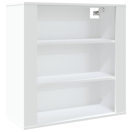 Silvis Wooden Wall Shelving Unit In White_2