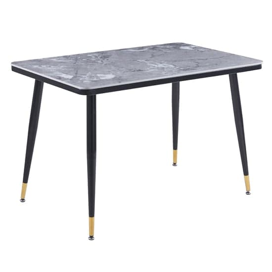 Sion Sintered Stone Dining Table In Grey 4 Lucca Grey Chairs_2