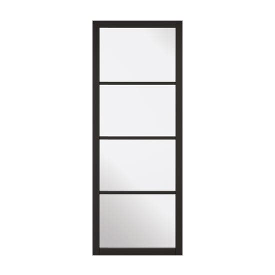 Soho Glazed 1981mm x 610mm Internal Door In Black_2