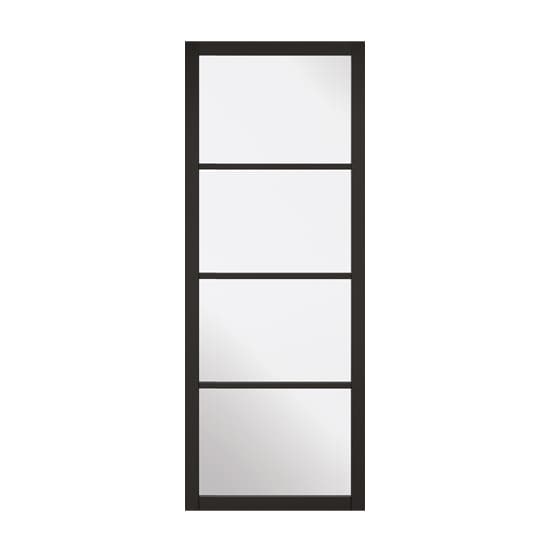 Soho Glazed 2040mm x 726mm Internal Door In Black_2
