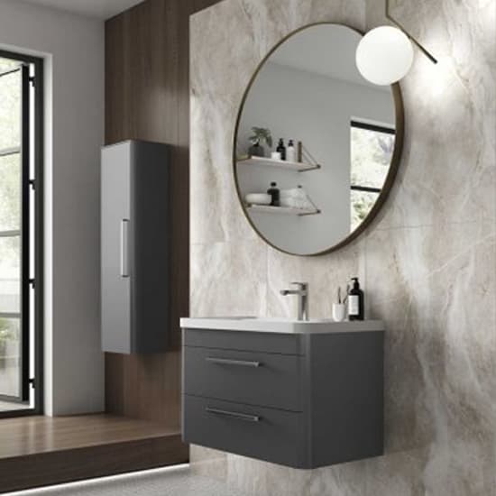 Solaria 80cm Wall Vanity With Ceramic Basin In Cool Grey_3