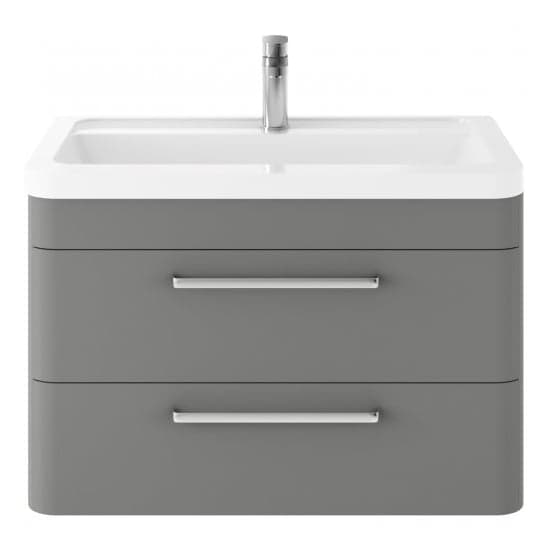 Solaria 80cm Wall Vanity With Ceramic Basin In Cool Grey_1