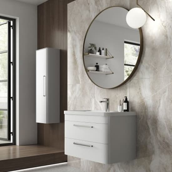Solaria 80cm Wall Vanity With Ceramic Basin In Pure White_3