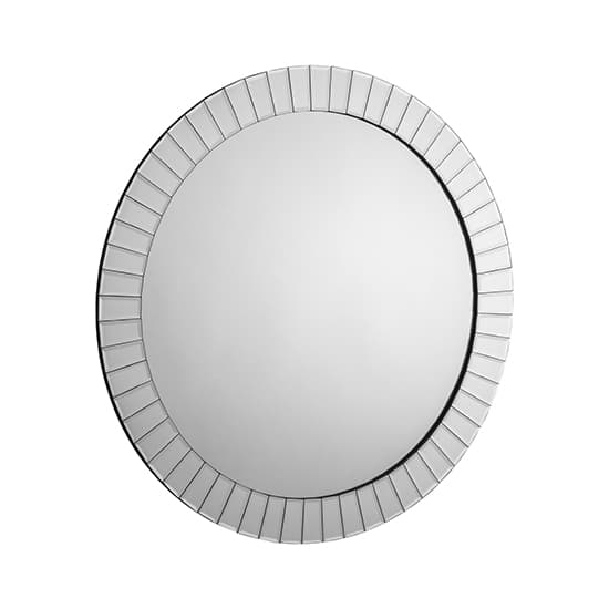 Sachiko Large Round Wall Mirror In Bevelled Glass_2