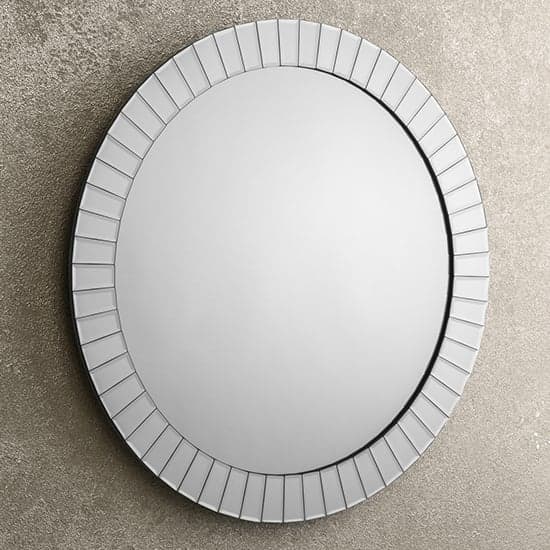 Sachiko Large Round Wall Mirror In Bevelled Glass_1