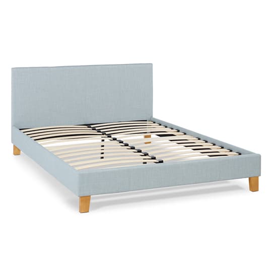 Sophia Ice Fabric Upholstered Double Bed_2