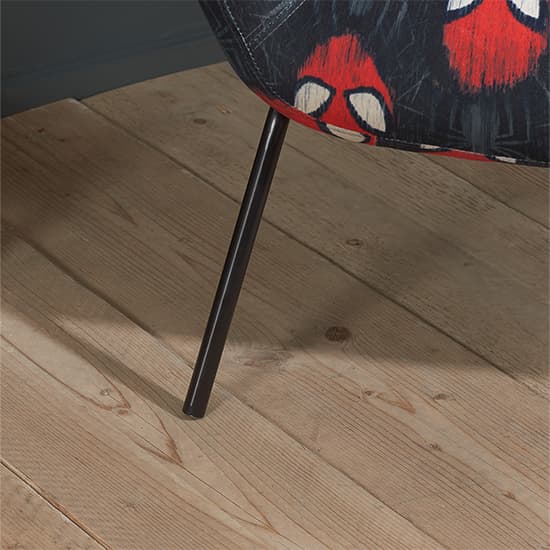 Spider-Man Childrens Fabric Occasional Chair In Black_2