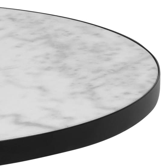 Stanford Medium Marble Top Coffee Table In Guangxi White Furniture in