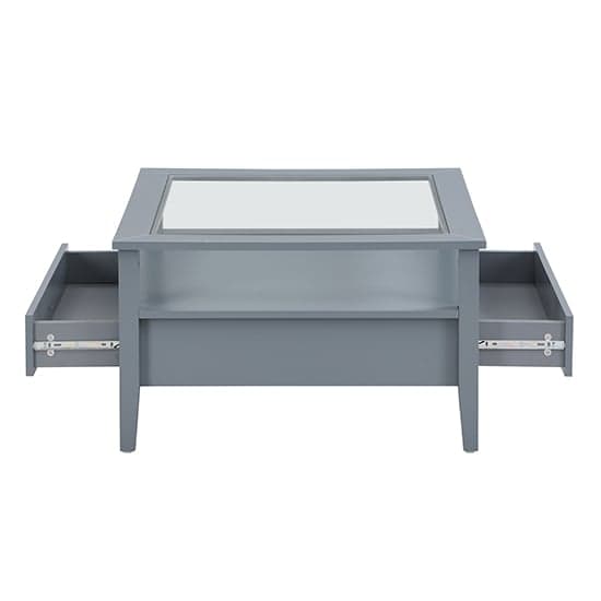 Stanley Square Glass Coffee Table With 2 Drawers In Grey_5